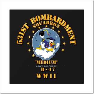 531st Bomb Squadron - WWII Posters and Art